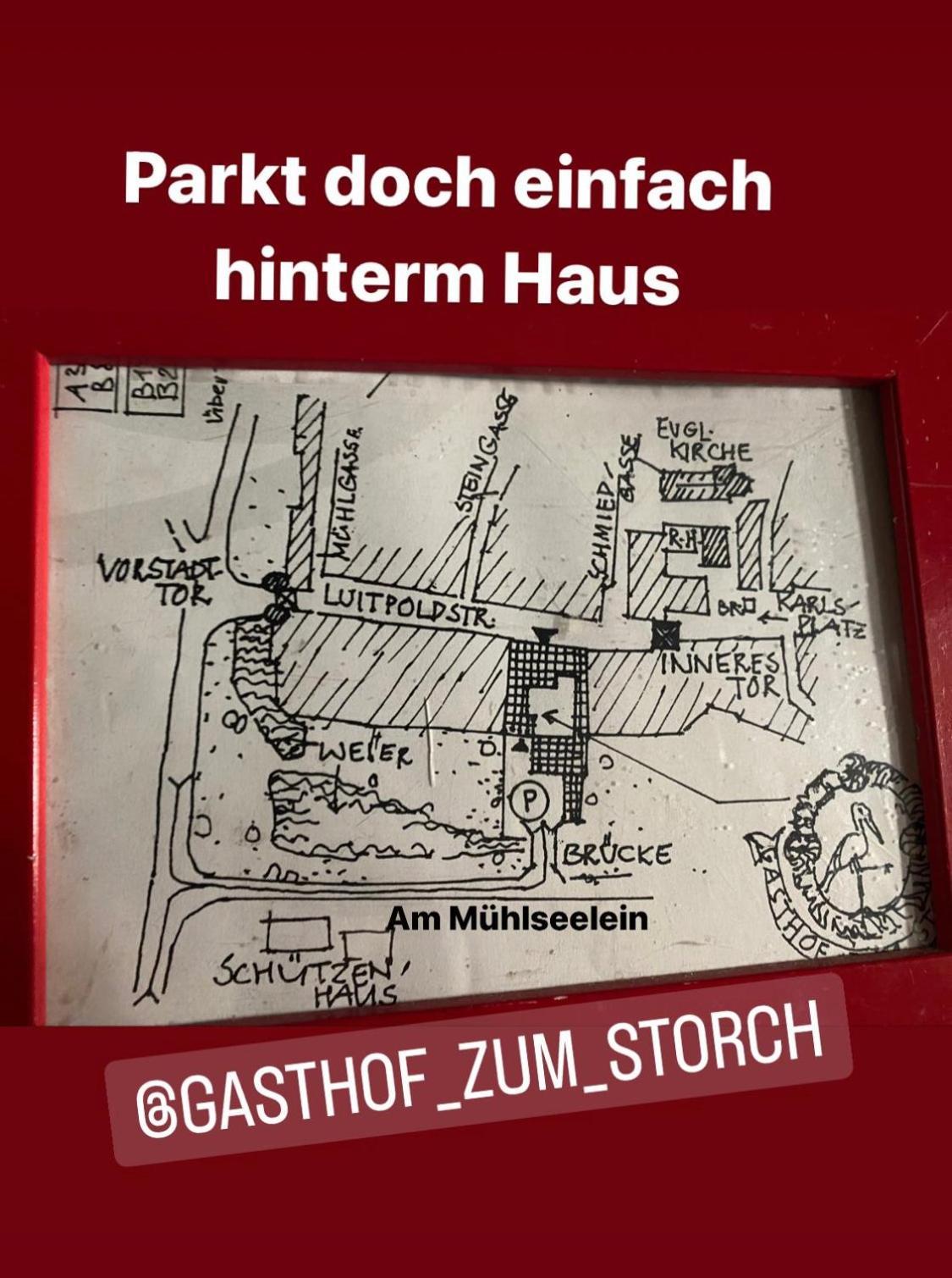Gasthof Zum Storch Prichsenstadt Kültér fotó